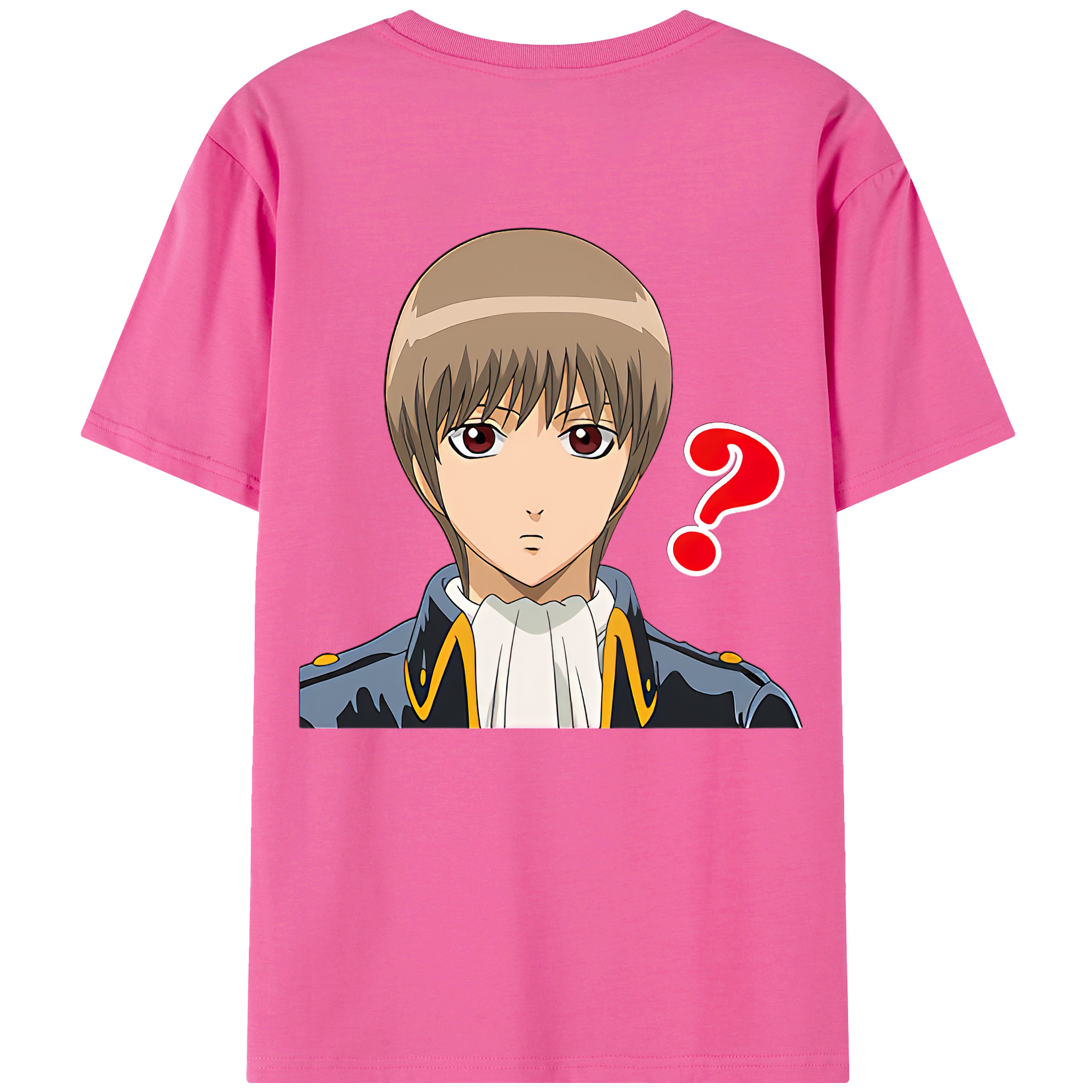 （画像用） ぎんたま 坂田銀時（さかたぎんとき） 神楽 志村新八（しむら しんぱち） GINTAMA Sakata Gintoki Kagura Shimura Shinpachi レディース半袖Tシャツ(バックプリント)